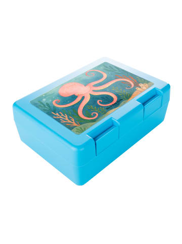 Mr. & Mrs. Panda Snackbox Tintenfisch Design ohne Spruch in Weiß