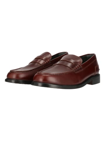 Clarks Slipper Craft James in 5313 Wine Leather
