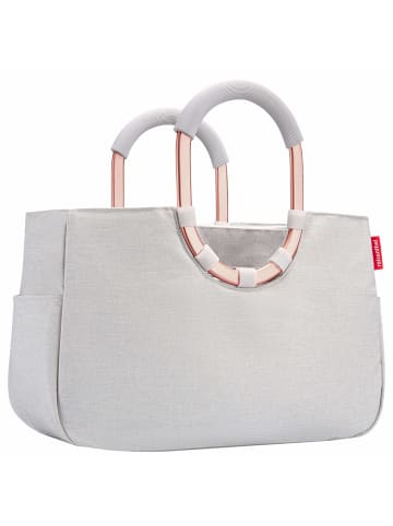 Reisenthel loopshopper M / Shopper 40 cm (summerstripes coffee) in frame twist sky rose