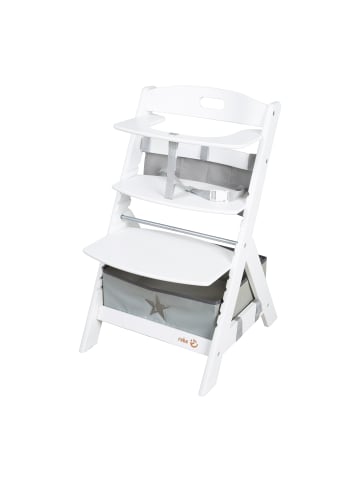 roba Babyhochstuhl 'Liv Up' - inkl. Organizer - FSC-zertifiziert - Weiß