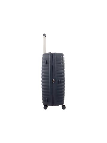 Franky PP18 Trolley Hartschalenkoffer Spinner Gr. L inkl. Dehnfalte dark blue
