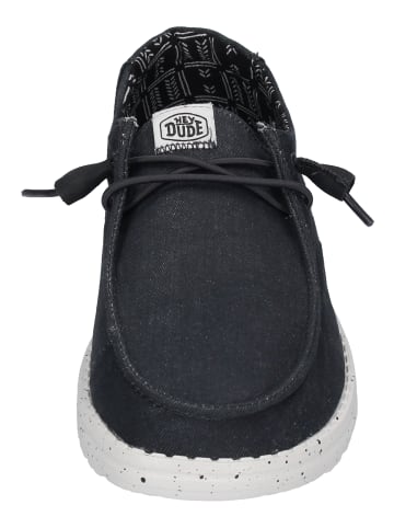 Hey Dude Sneaker Low WENDY CANVAS in schwarz