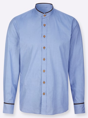 Sieh an! Hemd in bleu
