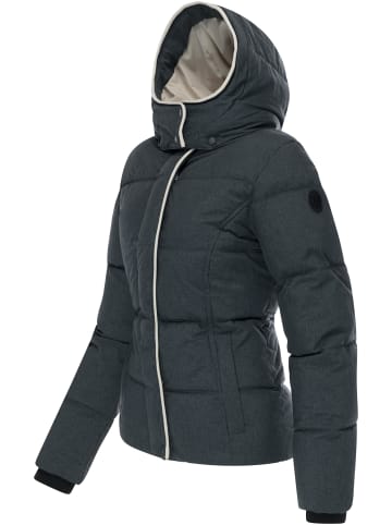 ragwear Winterjacke Gleama Melange YOUMODO in Dark Grey