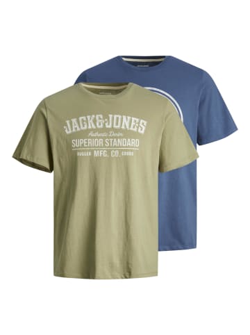 Jack & Jones T-Shirt 'Ejeans' in mehrfarbig