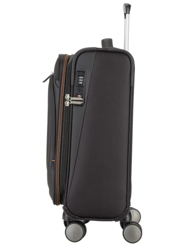 American Tourister Trolley Wanderlite Spinner S Exp in Shadow Black