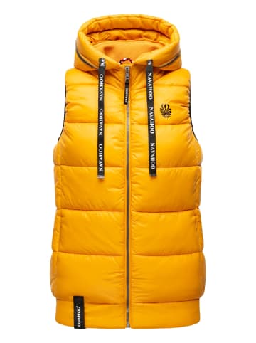 Navahoo Steppweste Kassidy in Yellow