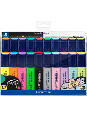 Staedtler Textmarker Textsurfer classic colors Packung mit 20 Stück