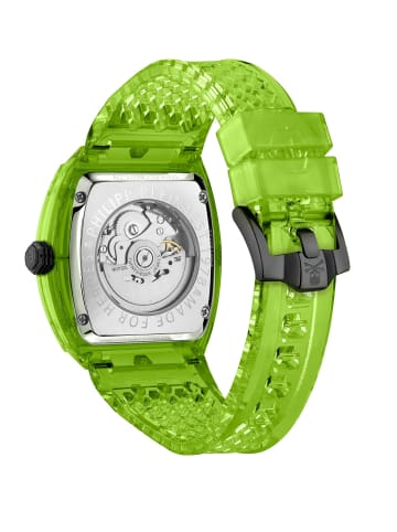 Philipp Plein Automatikuhr für Herren in Grün