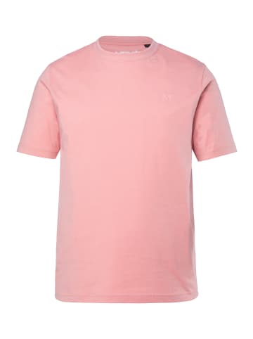 Men Plus Kurzarm T-Shirt in rose