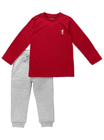 MaBu Kids 2tlg Set Skater in rot