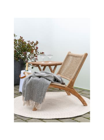 ebuy24 Teppich Menorca Beige 180 x 180 cm