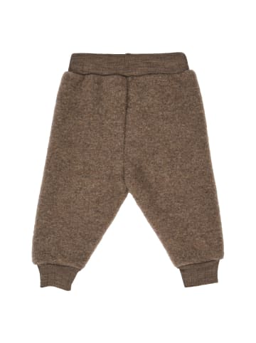 müsli Babyhose aus Merinowolle in Walnut melange