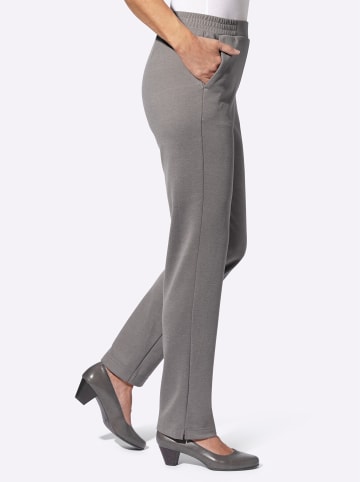 WITT WEIDEN Schlupfhose in grau-meliert