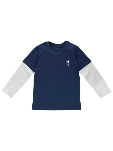 MaBu Kids 2tlg Set Herbst, Winter in blau