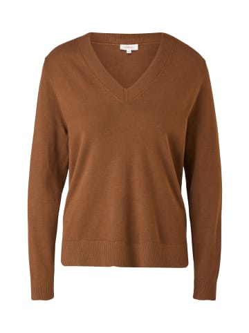 s.Oliver Strickpullover in 8764_zimt