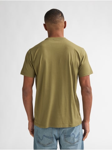 Petrol Industries Bedrucktes Jersey T-Shirt Huracán in Grün