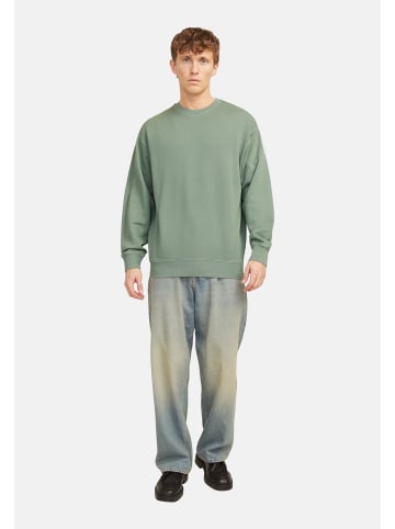 Jack & Jones Sweatshirt 'Charge Faded' in grün