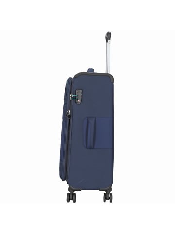 D&N Travel Line 9004 4-Rollen Kofferset 3tlg. blau