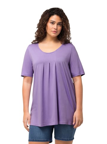 Ulla Popken Shirt in blauer flieder