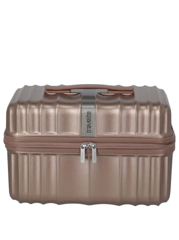 travelite Paros - Beautycase 38 cm (cappuccino) in cappuccino