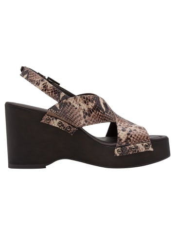 Tamaris Sandalette in BROWN SNAKE