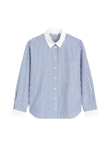 Marc O'Polo DENIM Streifenbluse regular in Medium Blue