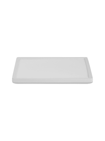 Beliani Deckenleuchten TIVORA in Weiß - (W) 30 x (H) 3 x (L) 30 cm