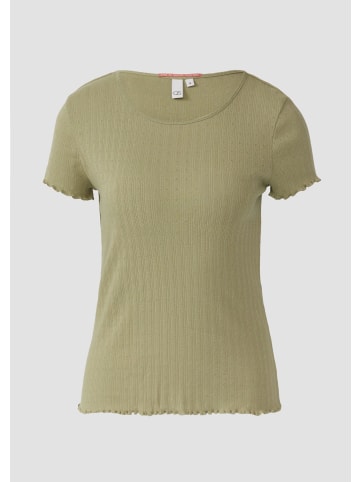 QS T-Shirt in 7297_helles olivgrün