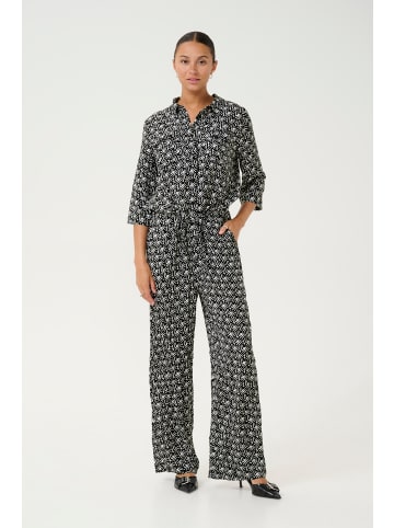 Kaffe Overall KAsanne Regular fit in Black/Moonstruck Retro Print
