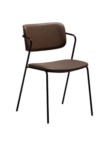 ebuy24 Esszimmerstuhl Zed Braun 2er Set