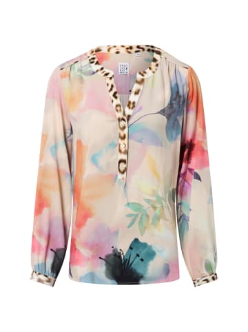 EMILY VAN DEN BERGH Bluse in beige mehrfarbig