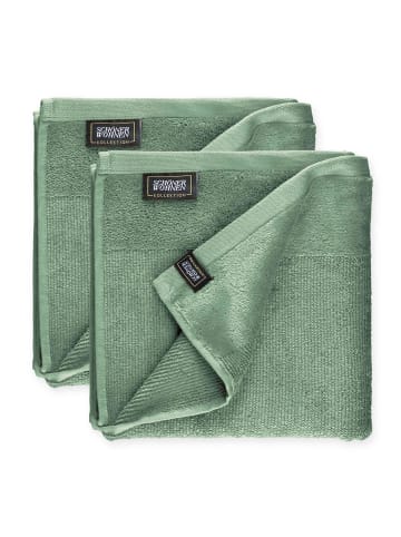 Schöner Wohnen Kollektion Handtuch im 2er Set in Grün