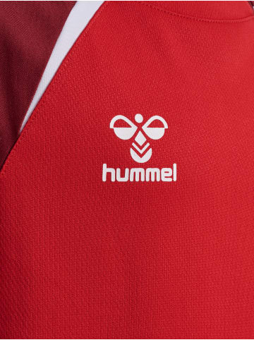 Hummel Sweatshirt Daumenlöcher Hmllead Kinder in TRUE RED/MAROON
