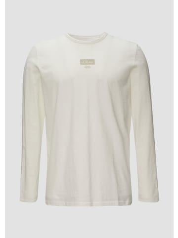 s.Oliver T-Shirt in 0120_weiß