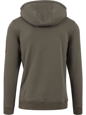 Urban Classics Urban Classics Herren Sweat Bomber Hoody in olive