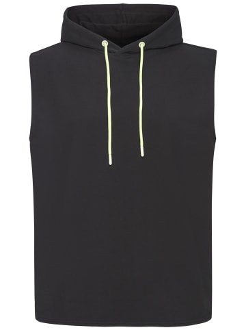 LE JOGGER Kapuzensweatshirt in schwarz