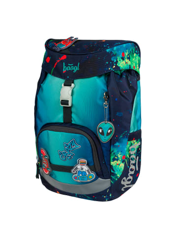 BAAGL Schulrucksack Airy in Blau Chill - 24x36x18cm