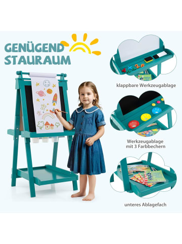 COSTWAY Tafel Kinder in Grün