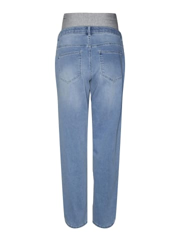 Vero Moda Umstandsjeans mit Boyfriend Fit in Light Blue Denim