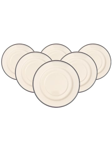 Villeroy & Boch 6er Set Suppen-Untertassen Design Naif in ø 18,7 cm in bunt