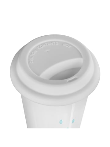 Mr. & Mrs. Panda Reisebecher Bär Seifenblasen ohne Spruch in Weiß