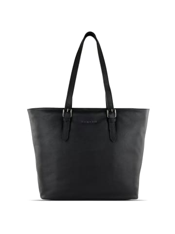 Bugatti Bella Shopper Tasche Leder 47 cm Laptopfach schwarz