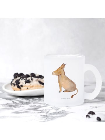 Mr. & Mrs. Panda Tee Tasse Esel ohne Spruch in Transparent