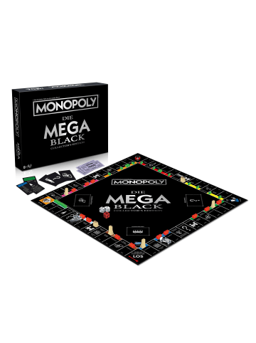 Winning Moves Mega Monopoly Black Edition