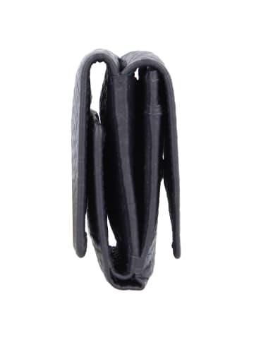 VLD VOi Leather Design Hirsch Carita Geldbörse Leder 11 cm in blau