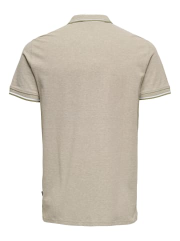 ONLY & SONS Polo in Chinchilla