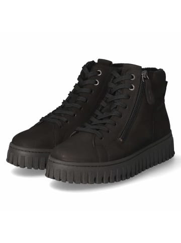 Tamaris Schnürstiefeletten in schwarz