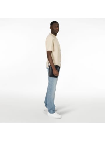 PICARD Milano Mini Bag Umhängetasche Leder 17 cm in schwarz