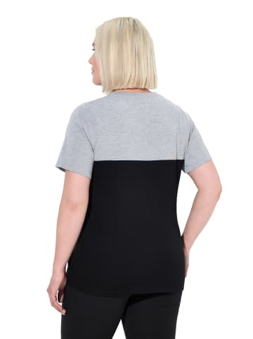 Ulla Popken Shirt in schwarz